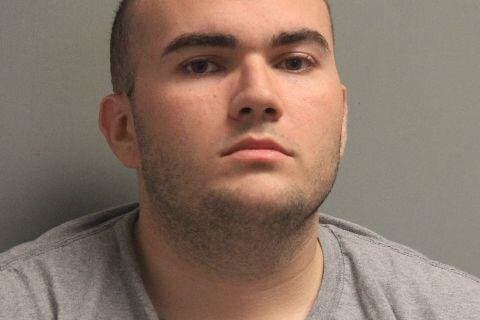John Michael Goulart Jr., the officer accused of making up the story of an ambush.